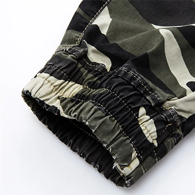 Мужские повседневные штаны осень зима камуфляж Jogger Camo спортивная одежда