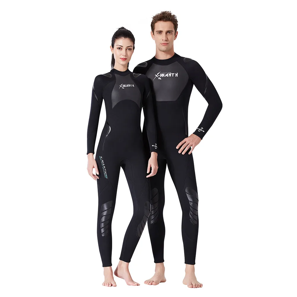 

Full Body 3mm Neoprene Adult Wetsuit Surfing Swimming Diving Jumpsuit Scuba Snorkeling Thickened Insulation Clothing Wet Suit