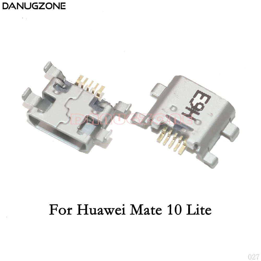 10 шт./лот для Huawei Mate Pro 20 Lite 30 9 8 7 20X / 5G S USB-коннектор зарядки разъем порта Jack |
