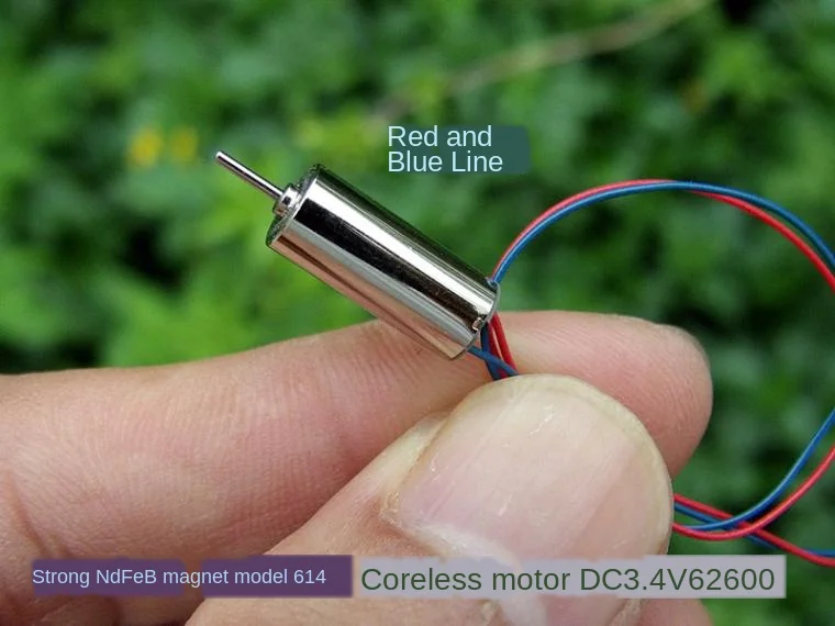 

NdFeB высокопрочный Магнитный мотор-редуктор с полой чашкой 614 Бессердечный мотор 3в-3,7 в высокоскоростной большой крутящий момент