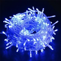 led fairy string garland led string street outdoor festoon fairy holiday lights 10 100m wedding home 2021 christmas new year