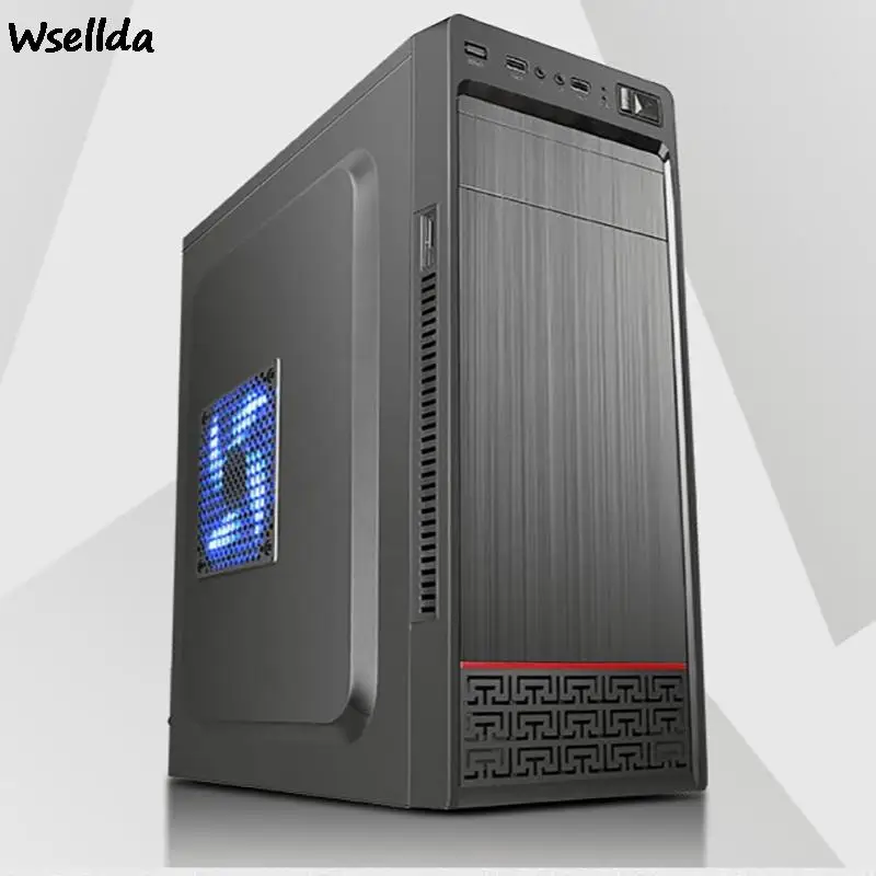 

N2 M-ATX Gaming Computer Case Fan Water-cooled Office Front I/O USB3.0 Full Side Penetration Pc Gamer Gamer Cabinet PC Case