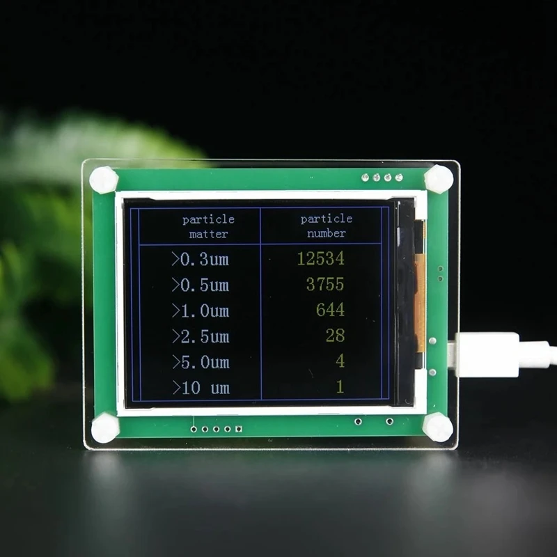 

CO2 Carbon Dioxide PM2.5 Detector Module Air Quality Gas Sensor Tester Detector with 2.8Inch TFT Display Monitoring