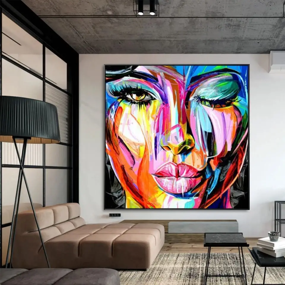 Francoise Nielly картина маслом для лица настенные художественные картины портрет