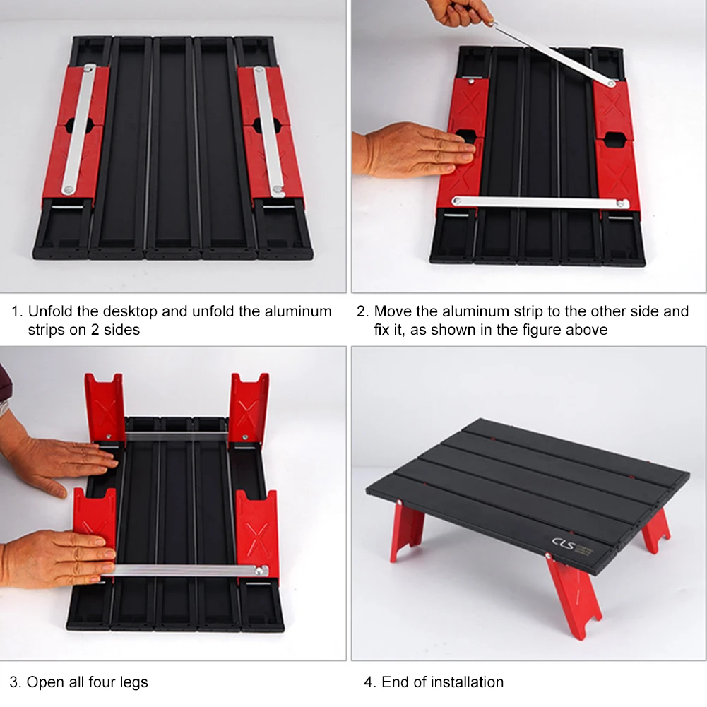 

Mini Folding Table Ultralight Compact Mini Beach Picnic Folding Table for Outdoor, Picnic, BBQ