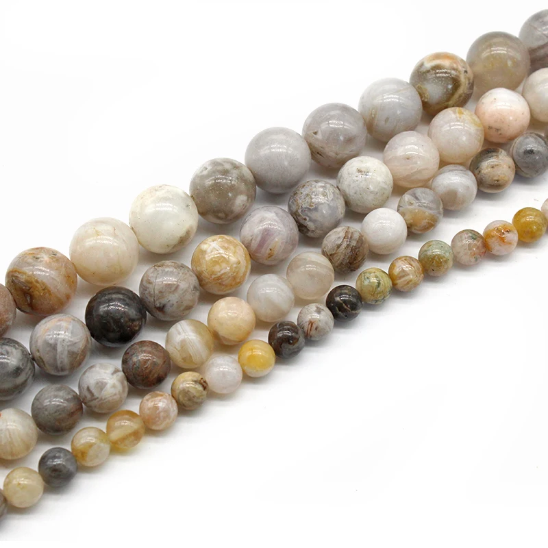 Бусины из натурального камня бусины бамбукового листа агата сердолика 4 6 8 10 12 мм