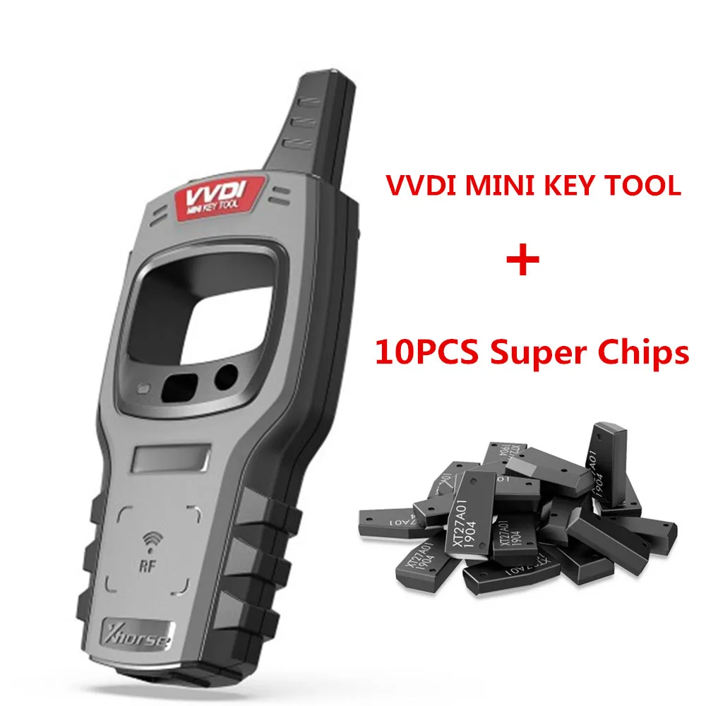 Xhorse VVDI мини ключ инструмент глобальная версия плюс 10 шт Супер чипы для