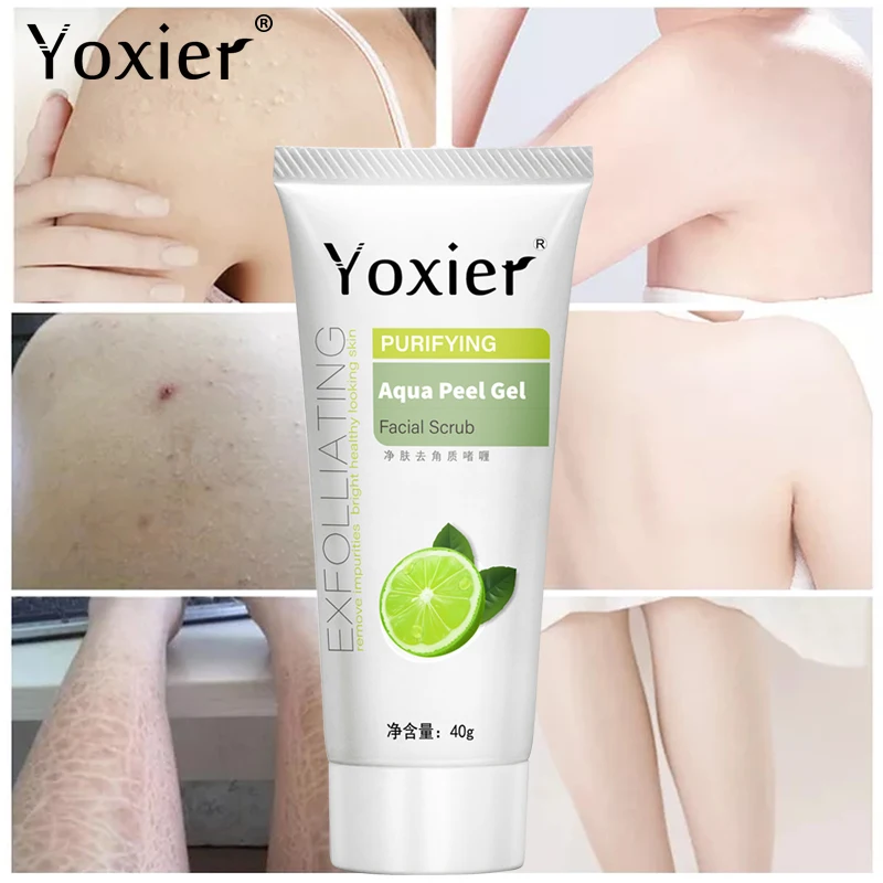 Yoxier 3 шт. очищающий Аква пилинг отбеливающий гель увлажняющий уход за кожей