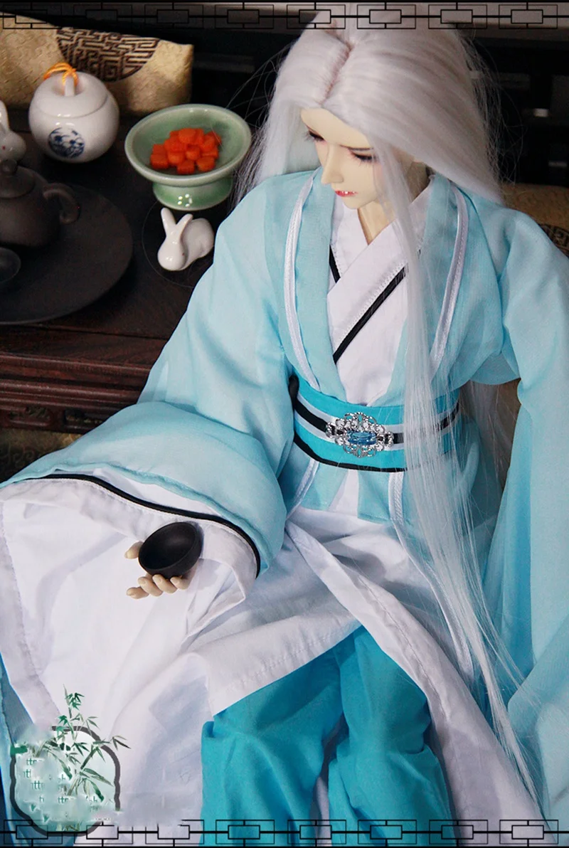 1/4 1/3 аксессуары для одежды BJD древний китайский костюм платье ханьфу наряд воина