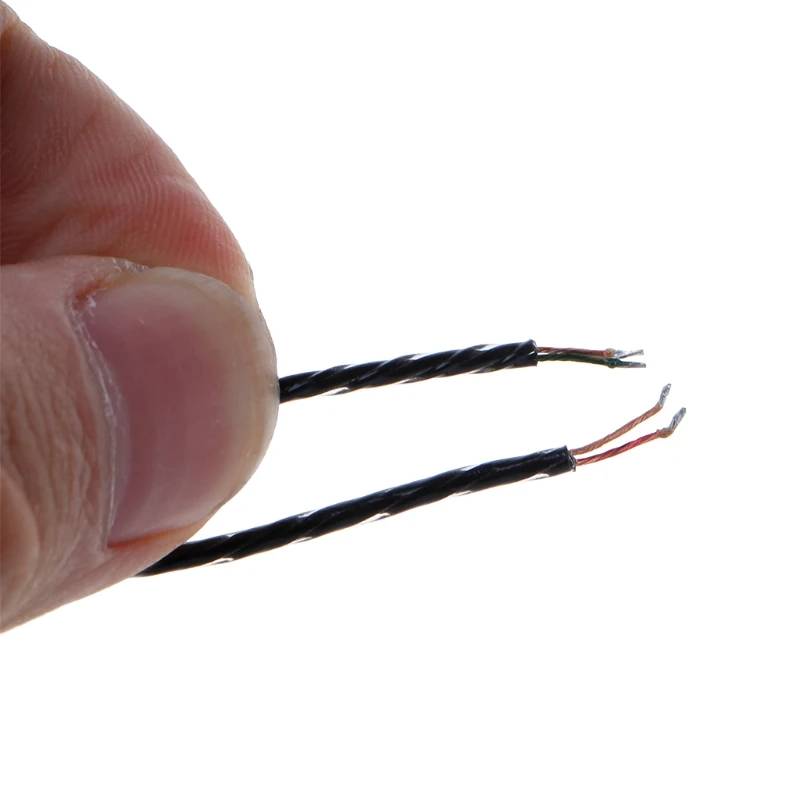 

3.5mm Jack 18 Copper Core Wire DIY Earphone Cable Replacement Headphone Cables 746D