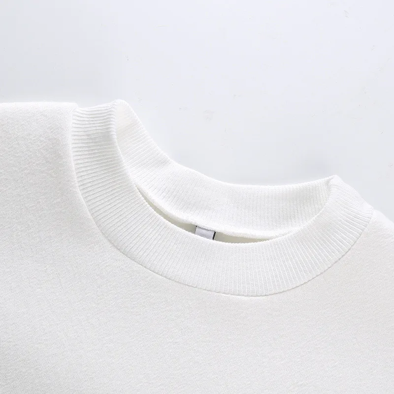 Свитер с буквенным принтом вязаный женский пуловер длинными рукавами и круглым