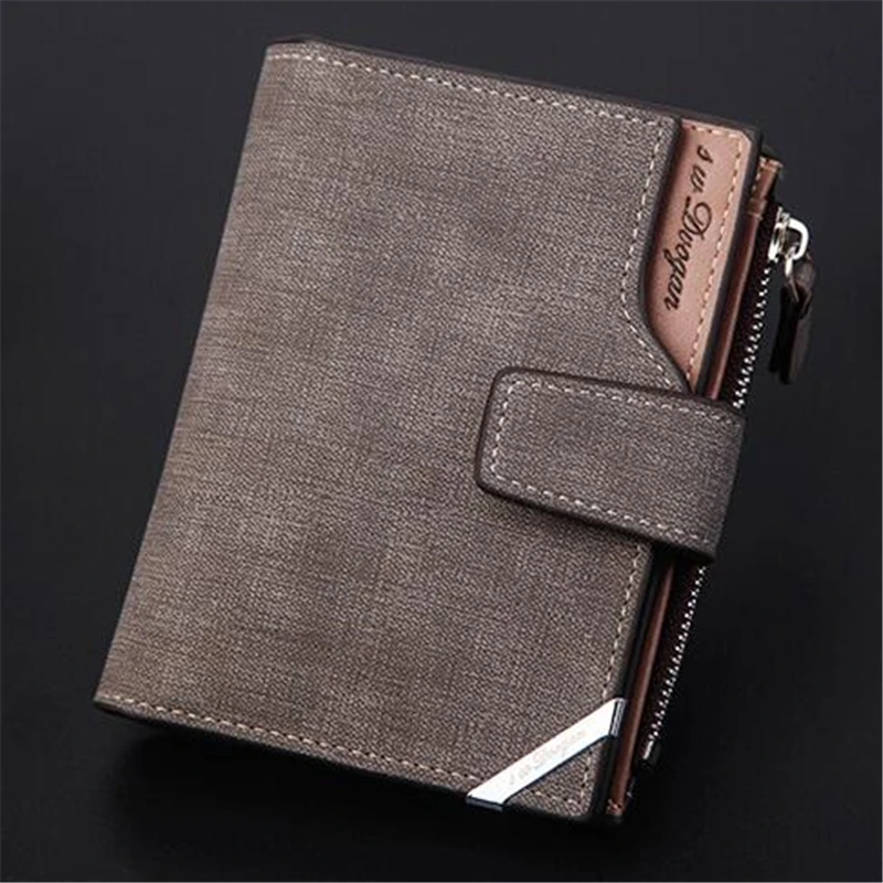 Мужские короткие кошельки кошелек для монет Contact's винтажные