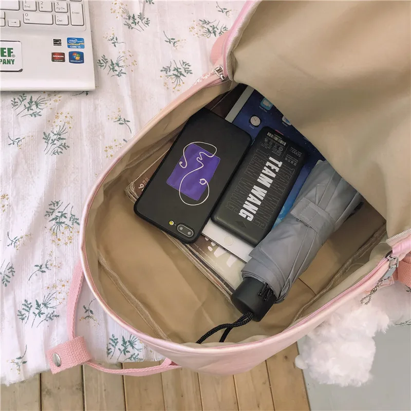 

DCIMOR New Brilliant Color Coated Oxford Cloth Women Backpack Large Capacity Travel Bag Schoolbag For Teenage Girls Book Mochila