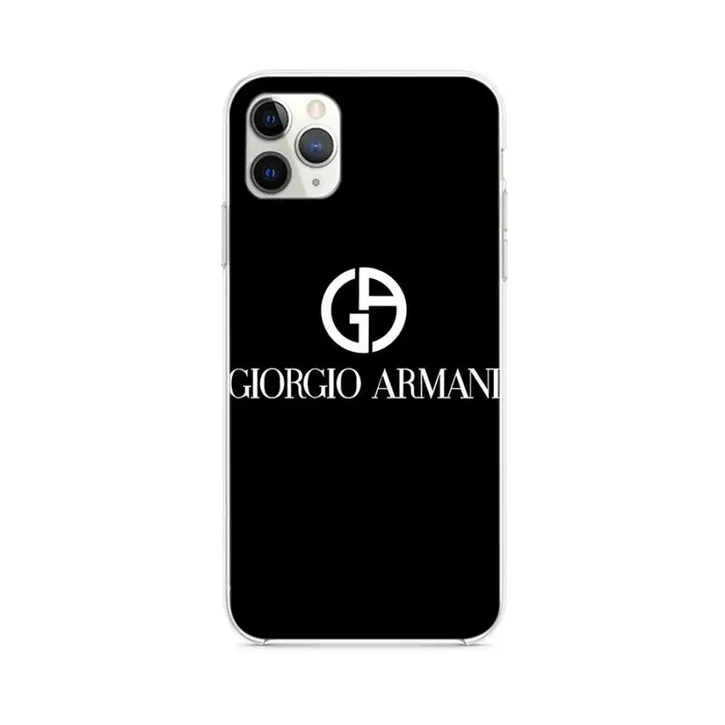 

Trendy Italian EA7 Design-Armanies Phone Case Transparent Case For Iphone 6 6s 7 8 Plus XR X XS 11 12 Pro Max