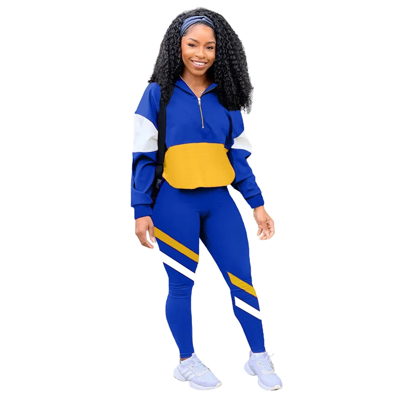 

Winter 2 Pieces Set for Women Gym Set Long Sleeve Top and Pants Sets Leggings Womens Tracksuit Set Bulk Wholesale Dropshipping