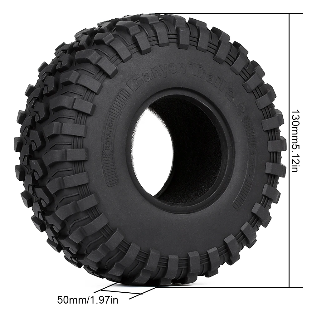 injora 4 шт 13050 мм rc автомобиль 22 резино