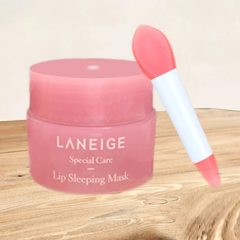 

3g Korea lips care lip sleep mask night sleep hydrated maintenance lip balm pink lips whitening cream nourish protect