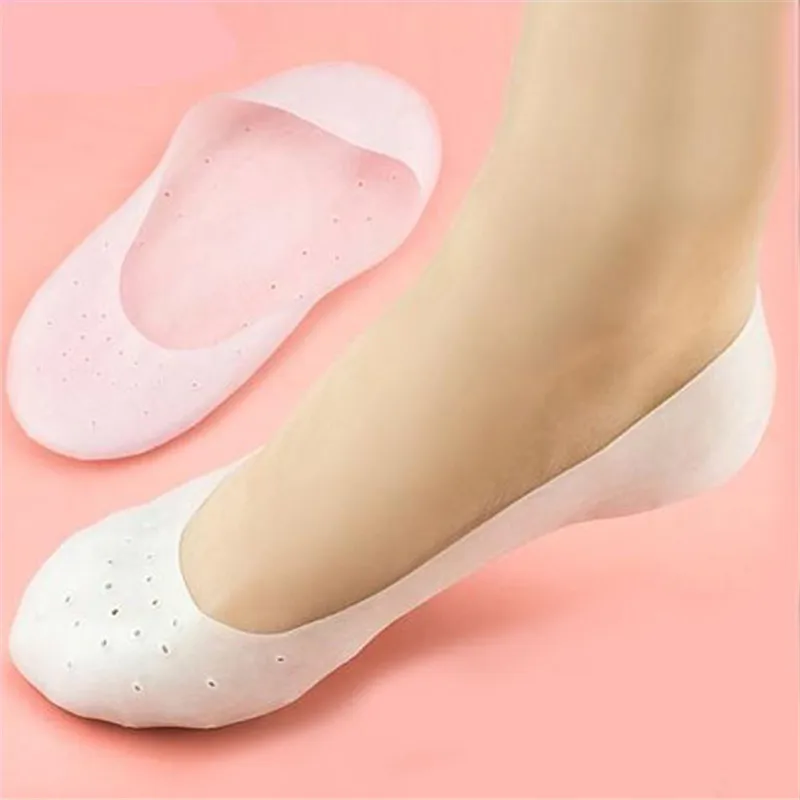 

1 пара, силиконовые увлажняющие носки для удаления омертвевшей кожи