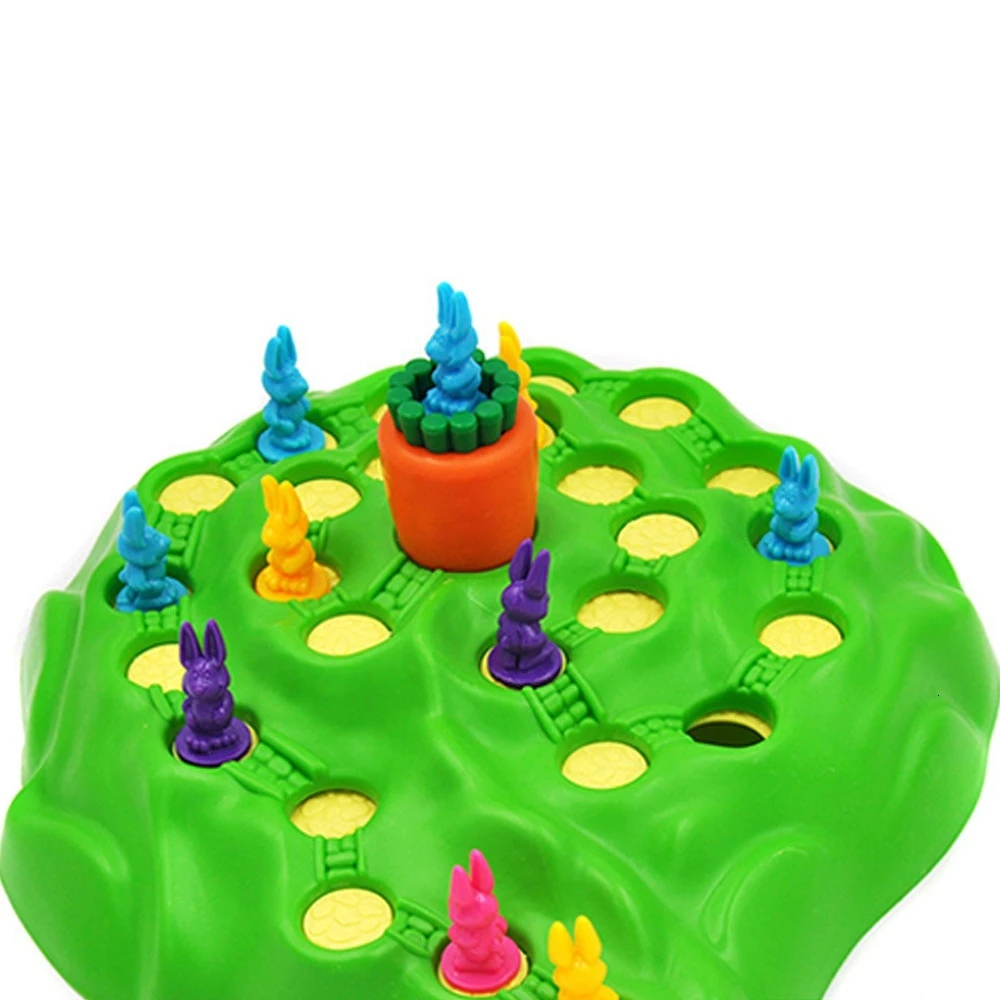 

Rabbit sports game toy rabbit off-road game parent-child interaction board game baby game Christmas gift board game