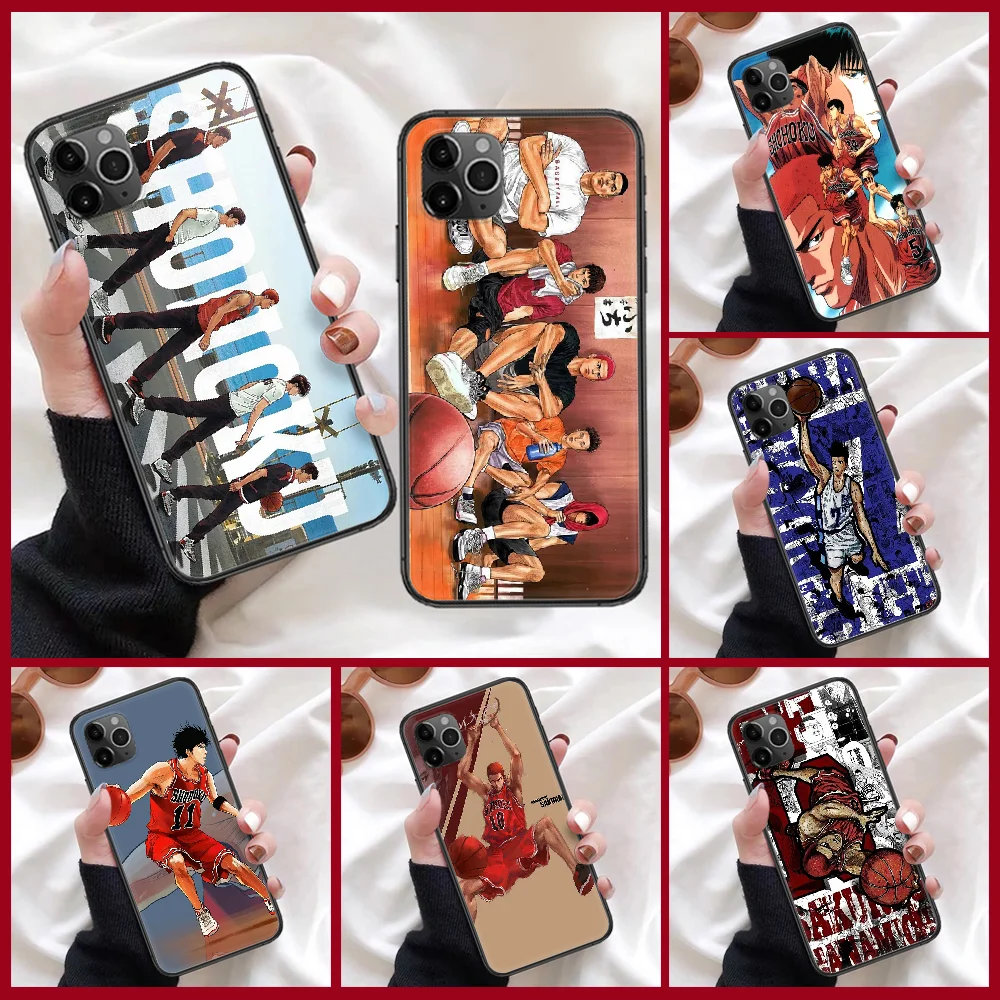 Чехол для телефона Slam Dunk master стеклянный баскетбольный чехол Iphone 4 4s 5 5S SE 5C 6 6S 7 8 Plus X