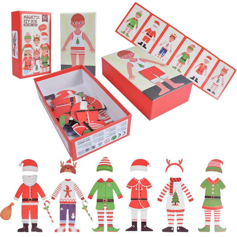 Детские Магнитные Головоломки для когнитивного развития человеческого тела