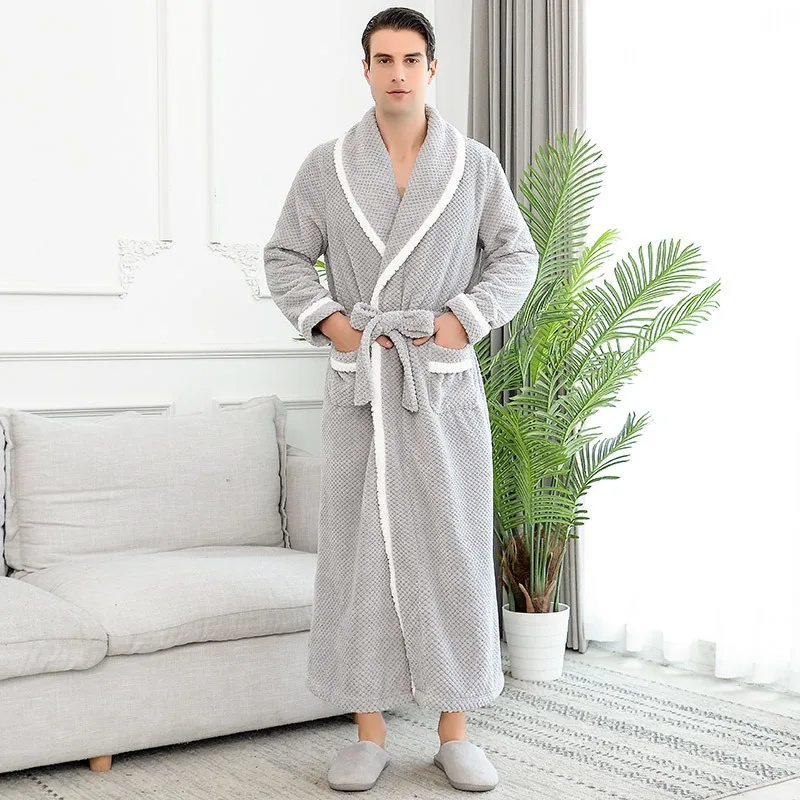 Кимоно халат парные халаты с длинным рукавом домашний милая одежда для сна пары