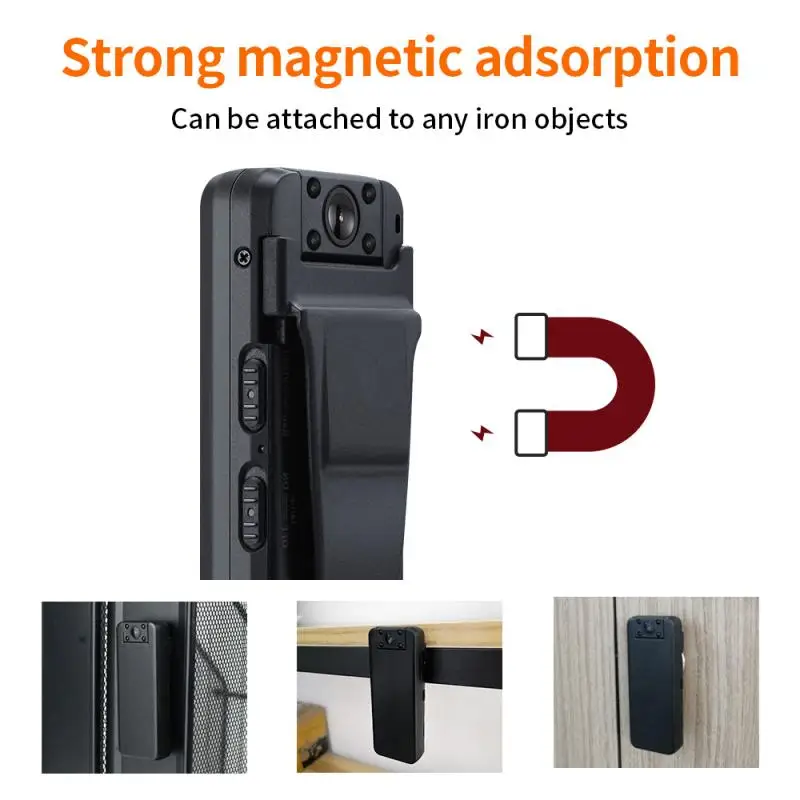 HD 1080P Mini Camera Wearable Digital Body Camera Z7 Mini DVR Small DV Camcorder Motion Detection Loop Recording Video