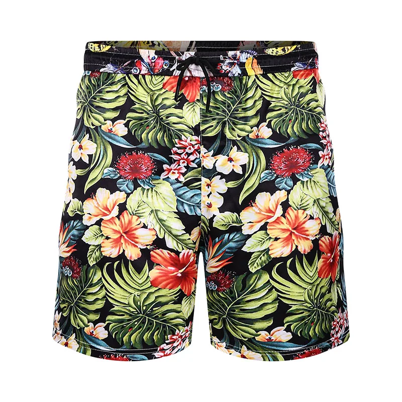 Мужские шорты в стиле хип хоп летние пляжные из полиэстера мужские свободные