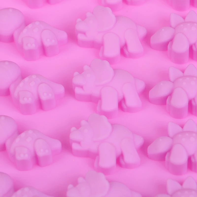 1 шт. силиконовая форма динозавра Выпекание торта шоколад мыло с запахом печенья