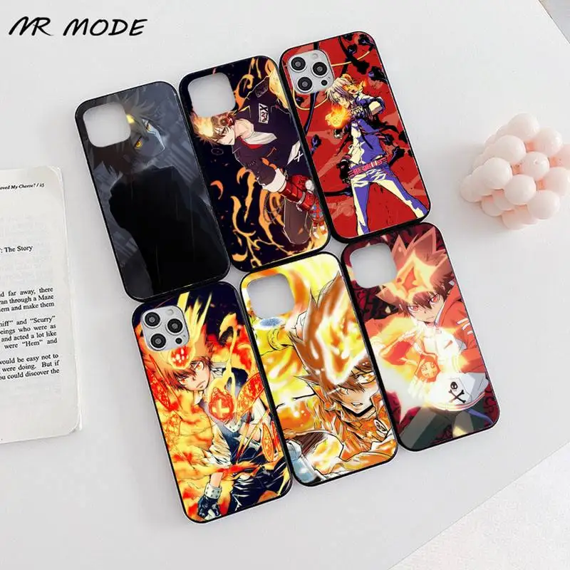 

HITMAN REBORN ANIME Phone Case for iPhone 11 12 pro XS MAX 8 7 6 6S Plus X 5S SE 2020 XR Soft silicone Cover Funda Shell