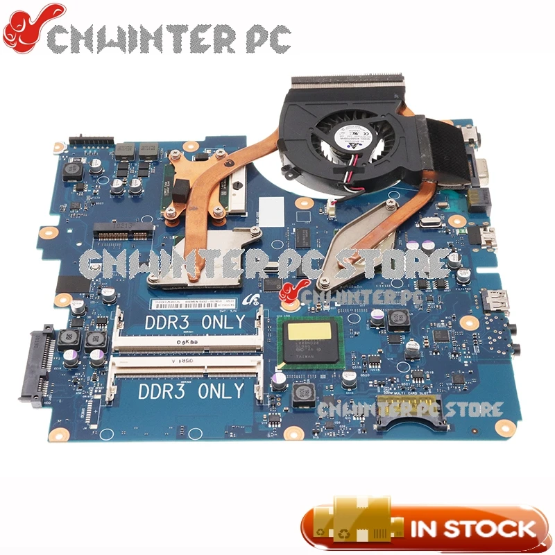 NOKOTION для SAMSUNG R530 ноутбук Mtherboard GT310M DDR3 T9400 ЦП + радиатор подходит Samsung RV510 R525 R523