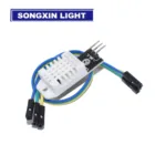 Цифровой датчик температуры и влажности DHT22, AM2302 модуль с печатной платой и кабелем, 10 шт.