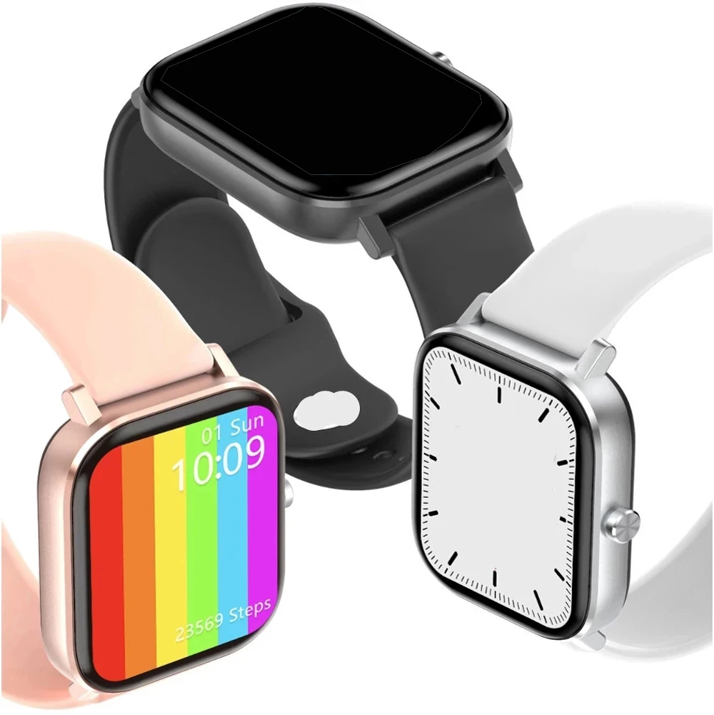 

DT NO.1 DT36 1.75 inch Smart Watch HD Screen ECG+PPG Heart Rate Blood Pressure SpO2 Monitor Calculator Music Camera Control