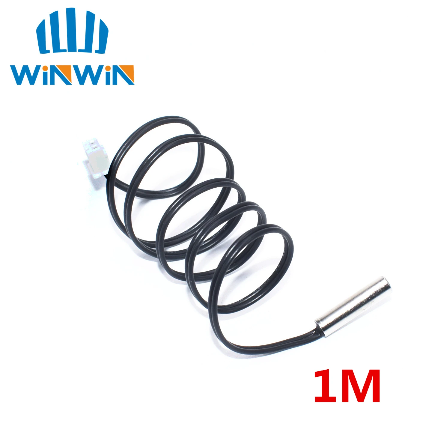 1m NTC Thermistor 1 шт. W1209 синий/красный светильник DC 12 В температура отопления охлаждения термостат контроль температуры Переключатель Регулятор температуры термометр термо - Цвет: 1m NTC Thermistor