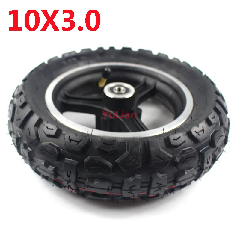 Колесо воздушное 10 дюймов 10x3 0 с ободом из сплава для электросамоката Zero 10x Dualtron