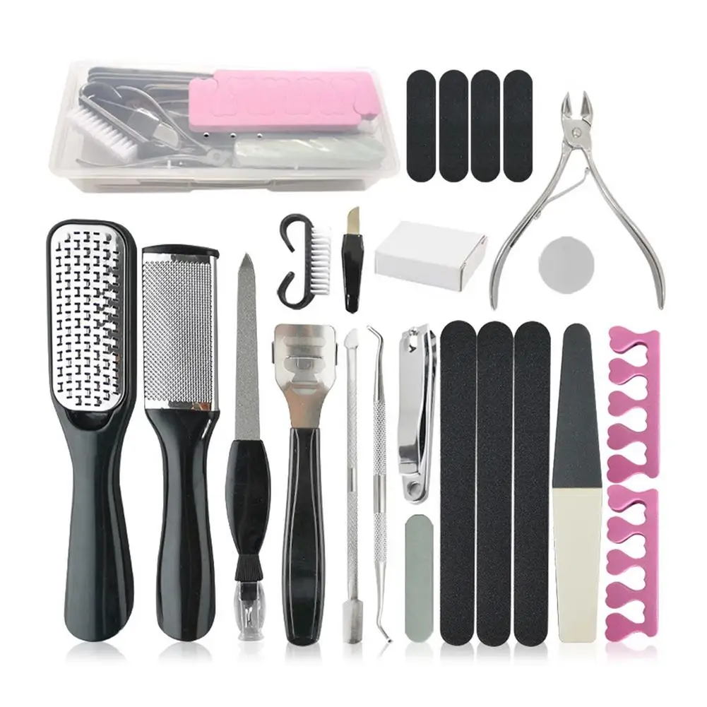 

23Pcs Pedicure Machine Health Foot Care Pedicura Tools Electric Pedicure Foot File for Heel Callus Remover Kit Portable