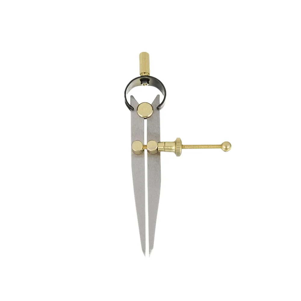 

2pcs Sewing Tools Multifunctional Drafting Geometry Drawing Home DIY For Woodworking Adjustable Wing Divider Leather