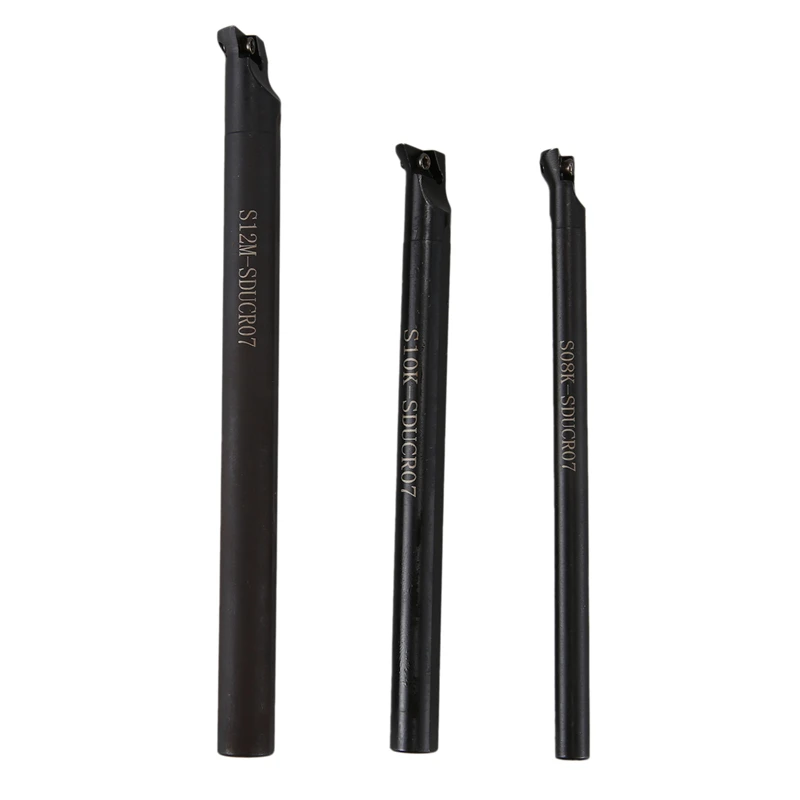 

1 Set Pocket Hole Jig Kit Woodwoorking Tool & 1 Set Spiral Turning Tool Boring Bar DCMT070204 Cemented Carbide Tool