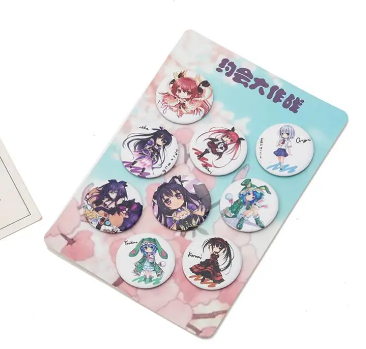 2 8 шт./компл. Аниме Хацунэ Мику Cardcaptor Sakura lovelive значок косплея шпильки коллекция Значки для рюкзак Одежда Игрушка в виде фигурки - Цвет: 2