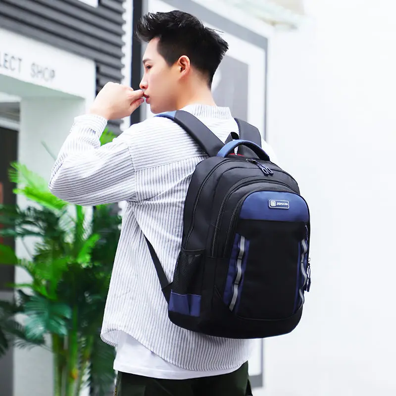 Men's Oxford Backpack High Quality Notebook Computer Backpack Multi-Function Large Capacity School Bag Long Distance Travel Hot