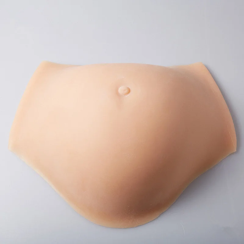 Pregnant Belly Pad Tummy FULL SILICONE New Design 3 Sizes Hollow Props Weight Lighter Without Velcro | Женская одежда