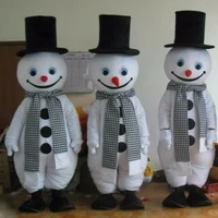 christmas performances and snowman mascot costume and christmas snowman costume