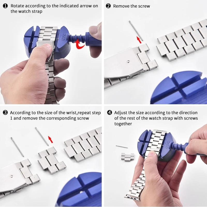 

Stainless Steel Strap for Apple Watch Band 42mm 38mm Series 6 SE 5 Metal Bracelet Band for iWatch 1 2 3 Belt watchband 44mm 40mm