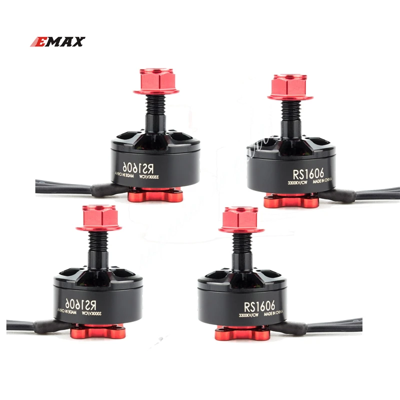 EMAX 1606 RS1606 3300KV 4000KV бесщеточный двигатель 3 4S для RC Drone FPV Racing Multi Rotor |Наборы