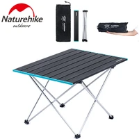 naturehike folding camping table outdoor durable portable aluminum picnic outdoor desk lightweight outdoor bbq travel