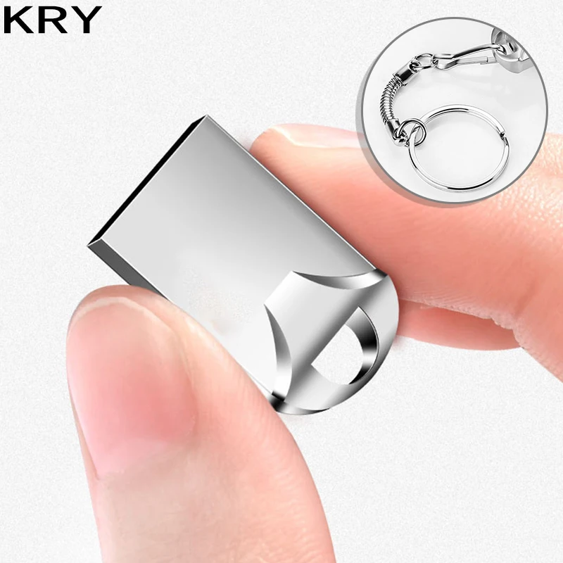 Мини металлический USB флеш накопитель 64 ГБ 32 16 8 портативный накопитель|USB