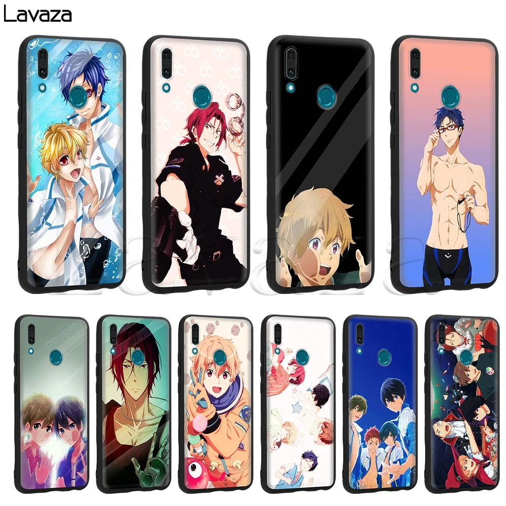 Бесплатный чехол Iwatobi Swim club для Huawei Mate 30 Honor 8A 20S Nova 6 7 SE View 20 9X P20 Y9 5i P Smart Z Prime Plus Lite