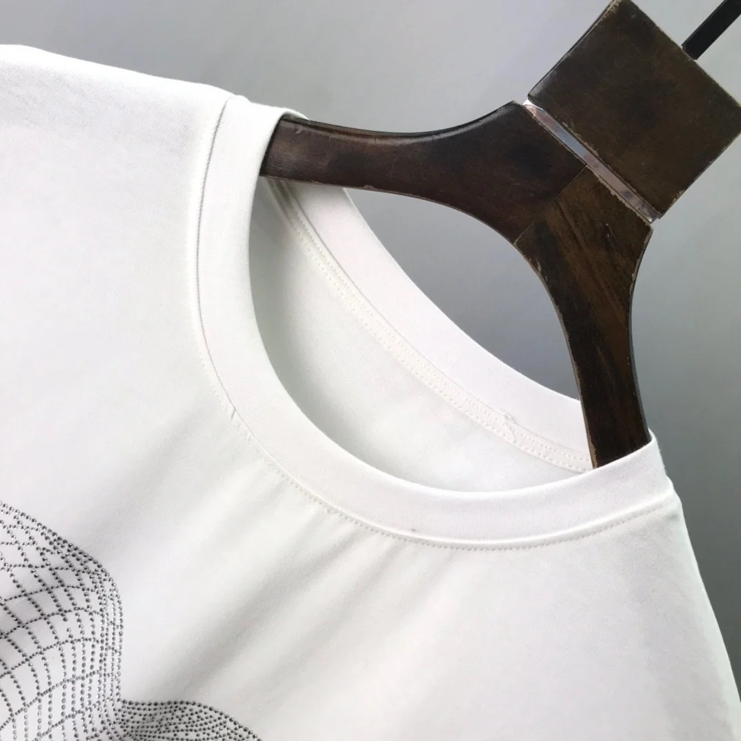 

2021 Spring And Summer New Oversized T-Shirt Simple And Versatile Men T-Shirt Loose Version Pure Cotton Women T-Shirts #1683