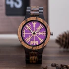 Мужские деревянные наручные часы BOBO BIRD, светящиеся в стиле ретро, новый дизайн, черное дерево, Зебра, часы для мужчин, японский кварцевый механизм, Мужская Подарочная коробка на заказ