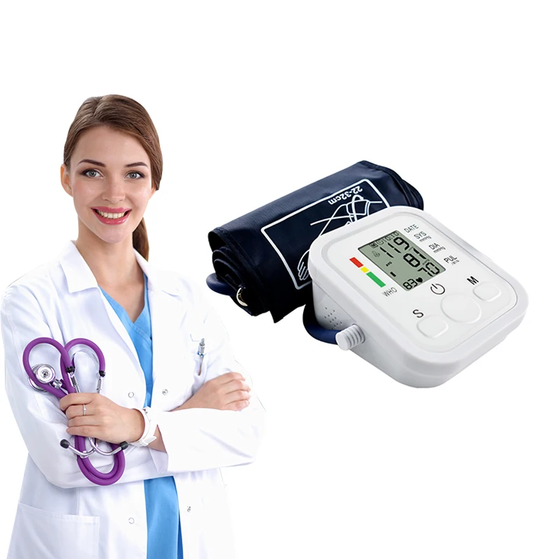 Smart Voice Digital Pulse Arm Blood Pressure Monitor Tonometer Pressuring Household Sphygmomanometer Apparatus Measuring | Красота и